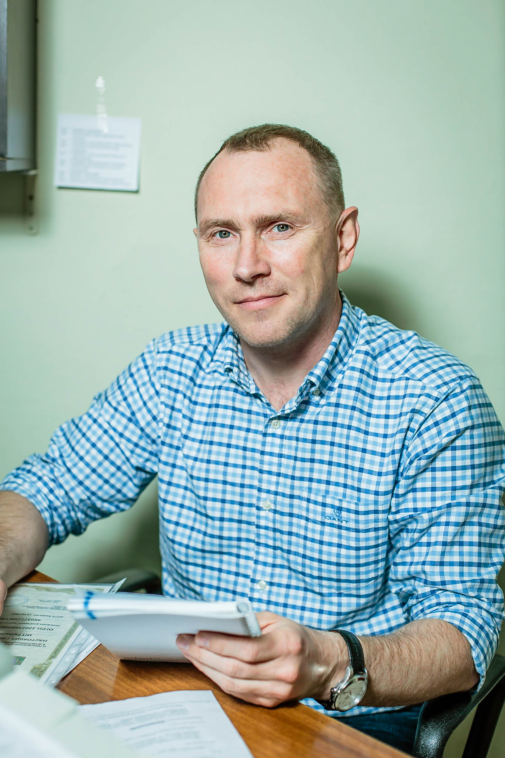 Андрей Рыльников – генеральный директор компании «Тайгарика» за работой