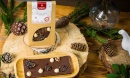 Фото 4 Молочный шоколад БЕЗ САХАРА с сосновыми шишками и фундуком 90 гр