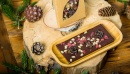 Фото 3 Темный шоколад БЕЗ САХАРА с сосновыми шишками, кедровым орехом и малиной 90 гр