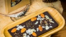 Фото 4 Горький шоколад БЕЗ САХАРА с сосновыми шишками и миндалем 90 гр